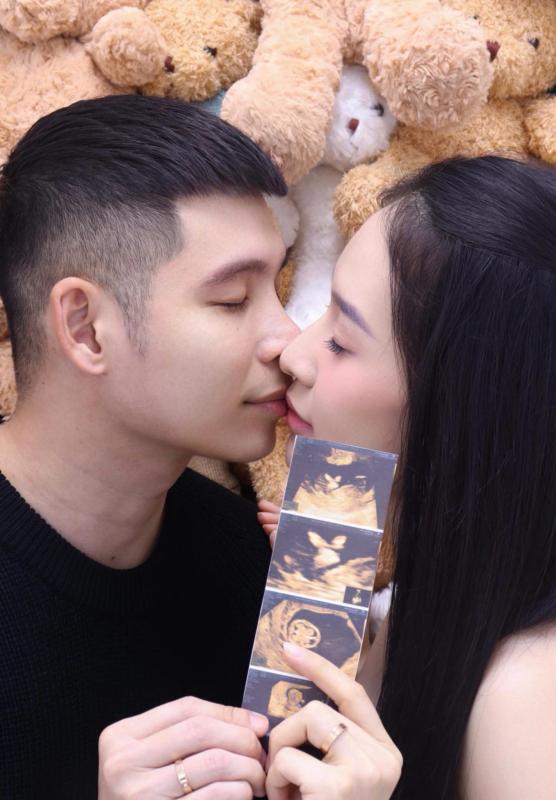 Quang Vinh và Mỹ Linh sắp đón con đầu lòng- Ảnh 1.