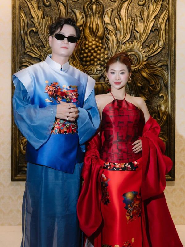 Louis Phạm tung ảnh nét căng đọ sắc cùng Thiều Bảo Trâm, visual ai 