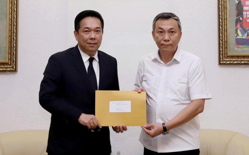 VFF ghi nhận lời xin lỗi của LĐBĐ Thái Lan vụ nhầm quốc kỳ- Ảnh 1.