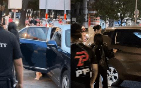 Á hậu bị đồn hẹn hò doanh nhân Đức Phạm: Ngồi Bentley đi sự kiện, nhưng ra về sao thế này?- Ảnh 1.
