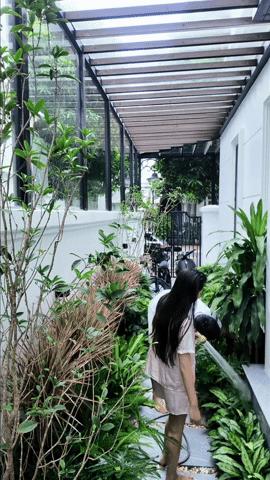 Doãn Hải My tự tay chăm từng góc biệt thự chục tỷ của Văn Hậu, tiểu thư Hà thành trồng rau xanh khéo thế này!- Ảnh 8.