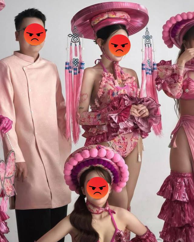Cả MXH phẫn nộ: Đồ truyền thống bị nhóm người trẻ biến tấu quá phản cảm!- Ảnh 1.