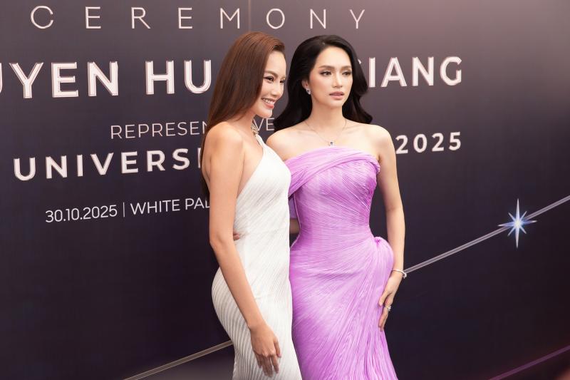 Họp báo Miss Universe Vietnam: Hương Giang slay, Chi Pu - Hồ Ngọc Hà nổi bần bật giữa dàn mỹ nhân diện đồ 