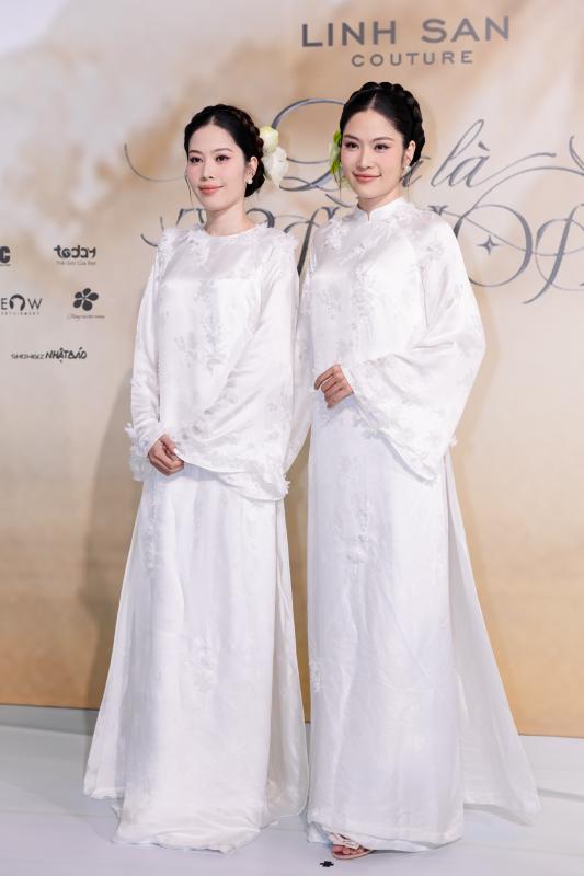 Thảm đỏ đẹp nhất hôm nay: Nửa showbiz Việt diện áo dài lộng lẫy, nhiều người ở ẩn cũng xuất hiện- Ảnh 1.