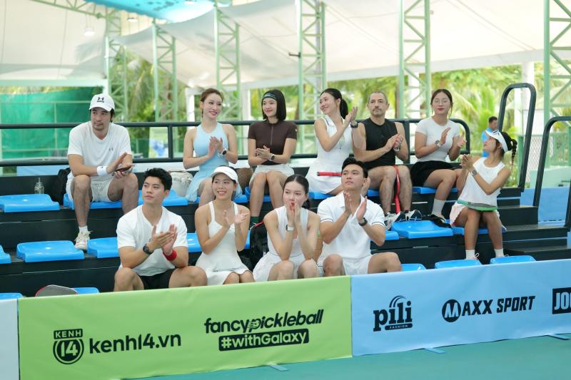 Fancy Pickleball: Mâu Thuỷ - Emma Lê hết lời khen, 1 điều khiến dàn celeb phải trầm trồ- Ảnh 5.