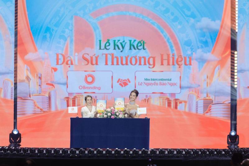 Hoa hậu Bảo Ngọc trở thành Đại sứ Obranding- Ảnh 1.