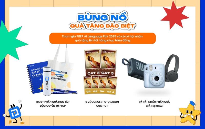 Sự trở lại bùng nổ của PREP AI Language Fair - sự kiện ngoại ngữ và công nghệ lớn trong năm- Ảnh 2.
