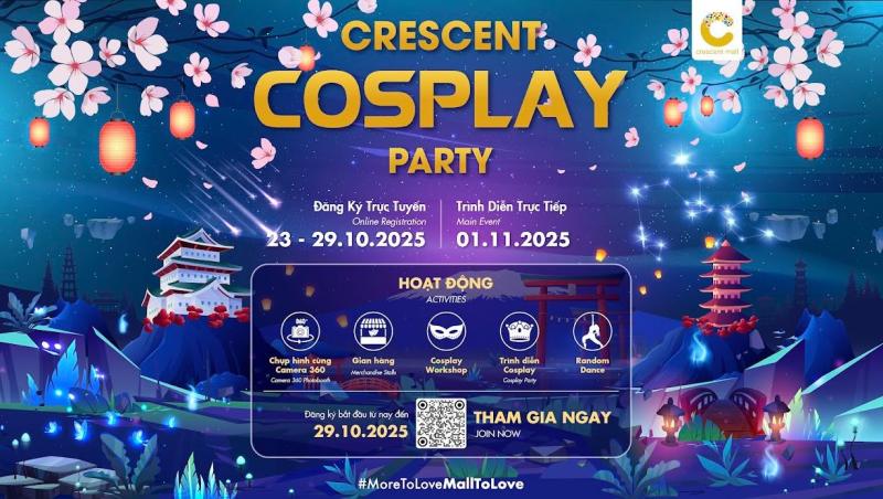 Hóa thân cực chất cùng Lễ Hội Ma Quái và Crescent Cosplay Party 2025 tại Crescent Mall- Ảnh 5.