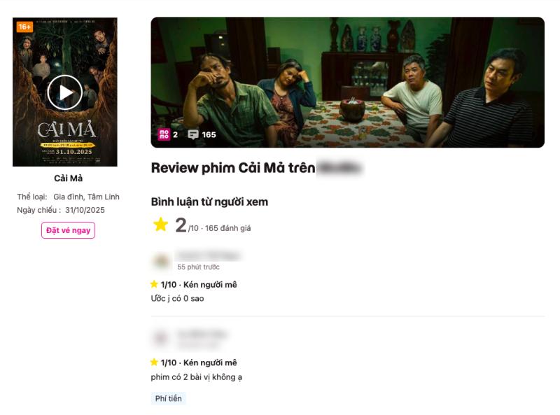 Chưa từng có ở showbiz: Phim Việt chưa chiếu đã nhận bão 1 sao, netizen tranh cãi “quá đúng hay quá đáng”- Ảnh 1.