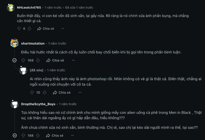 Hot girl mạng có thân hình xẹp lép bị vạch trần sở thích bóp hình tới mức dị dạng- Ảnh 5.