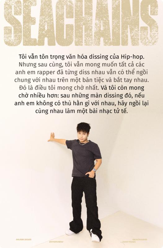 Quán quân Rap Việt Seachains: Mong tất cả anh em rapper từng diss nhau vẫn có thể ngồi chung trên một bàn tiệc- Ảnh 3.