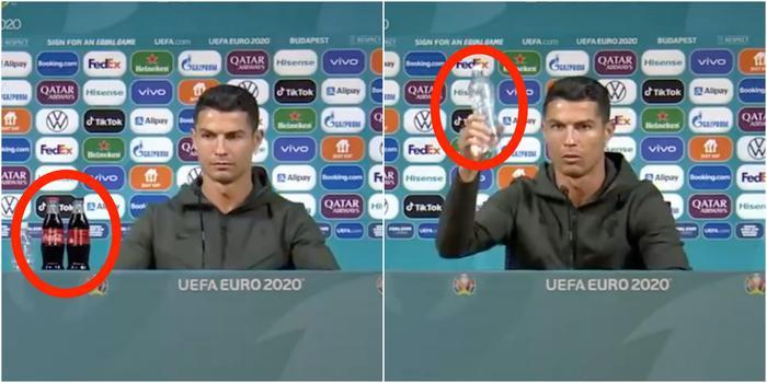 Ronaldo uống nước ngọt có gì mà gây sốc?- Ảnh 1.
