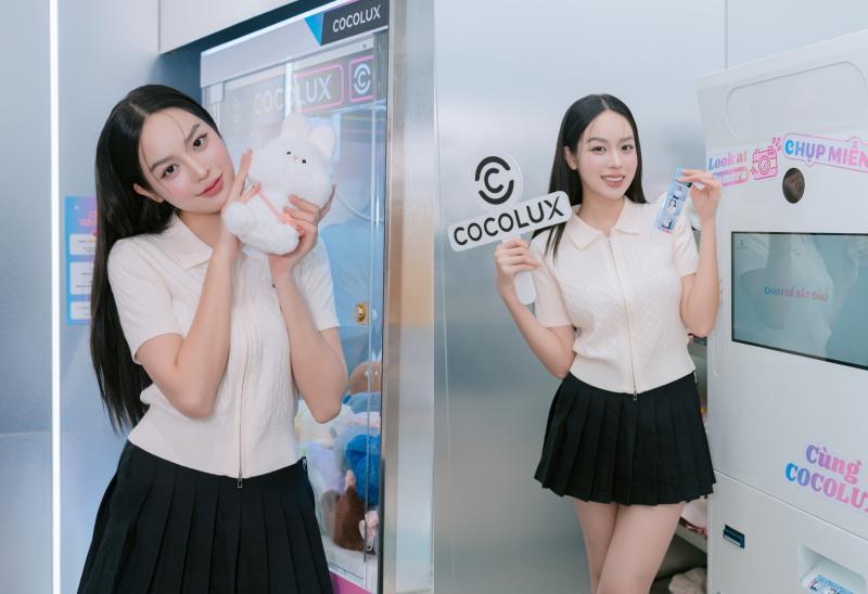 Hoa hậu Thanh Thuỷ - Lương Thuỳ Linh cùng đổ bộ Flagship COCOLUX, nhan sắc “đỉnh chóp” khiến fans không rời mắt- Ảnh 4. Hoa hậu Thanh Thuỷ - Lương Thuỳ Linh cùng đổ bộ Flagship COCOLUX, nhan sắc “đỉnh chóp” khiến fans không rời mắt- Ảnh 4.