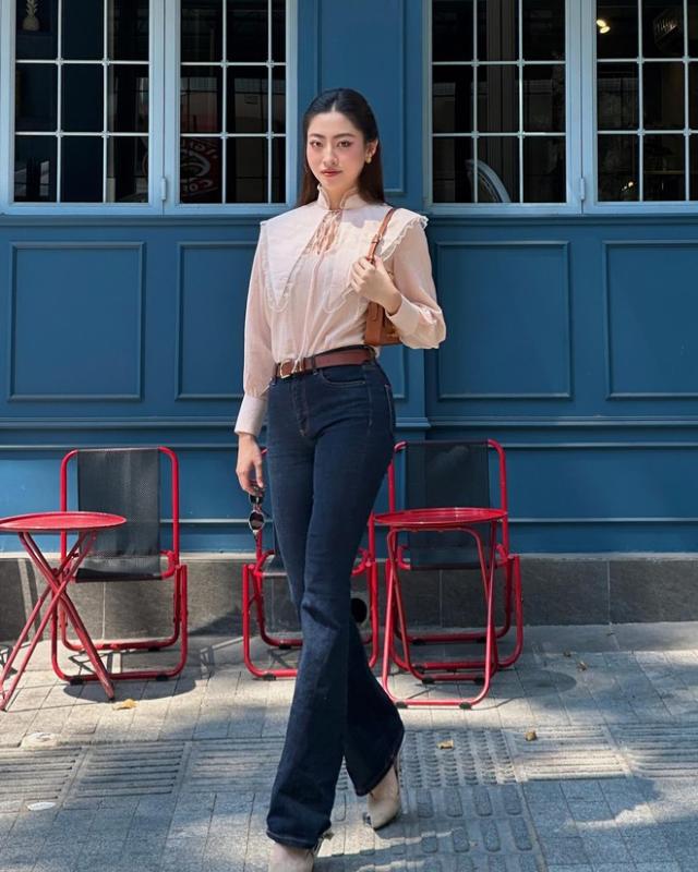 4 mỹ nhân Việt mặc quần jeans đẹp nhất, hóa ra item cơ bản lại có thể diện theo những cách sang đến vậy- Ảnh 10.