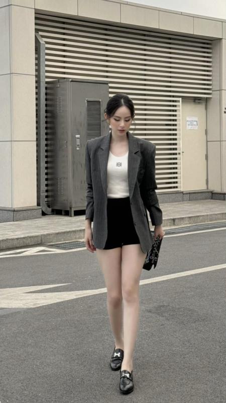 Thế nào là đỉnh cao phối đồ: Dâu hào môn Hương Liên diện toàn item màu trung tính mà bộ nào cũng sang tuyệt đối- Ảnh 9.