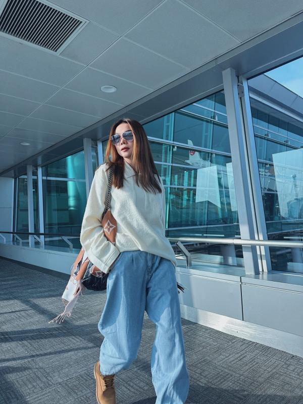 Phụ nữ trên 40 tuổi muốn mặc quần jeans đẹp thì hãy học Phạm Thanh Hằng, đảm bảo sành điệu suốt 4 mùa- Ảnh 6.