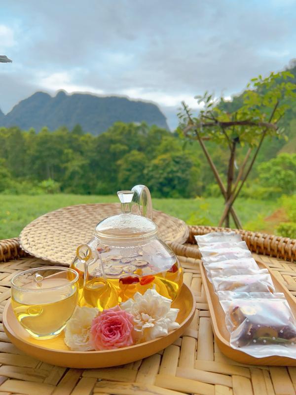 Cặp vợ chồng chi 3 tỷ xây nhà như cổ tích trên vùng núi Tuyên Quang: View triệu đô, 0 đồng rau củ- Ảnh 20.