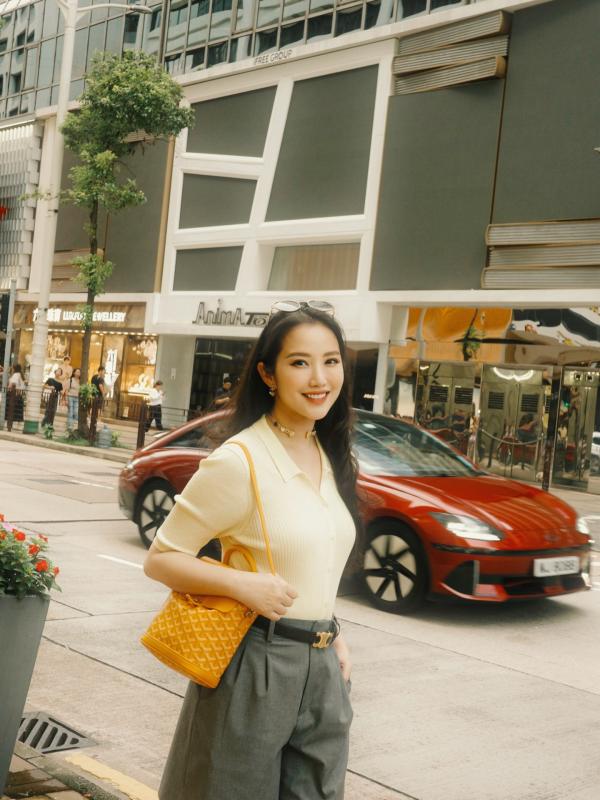 Dâu hào môn Primmy Trương sang chảnh từ hè sang đông, diện toàn màu sắc tươi trẻ đẹp mê- Ảnh 1.