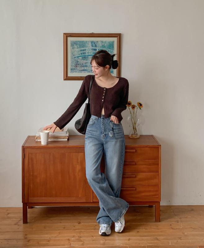 Áo len và quần jeans: Combo đẹp bất bại trong mùa lạnh, có rất nhiều cách diện để style luôn xịn- Ảnh 7.