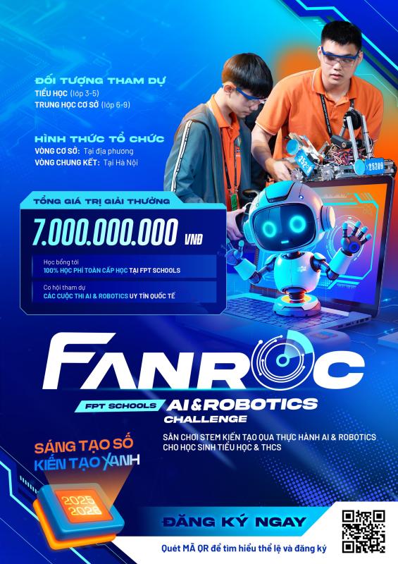 FPT Schools tung sân chơi AI & Robotics cực cháy, học sinh cả nước săn học bổng toàn phần và đấu Robot chuẩn quốc tế!- Ảnh 2.