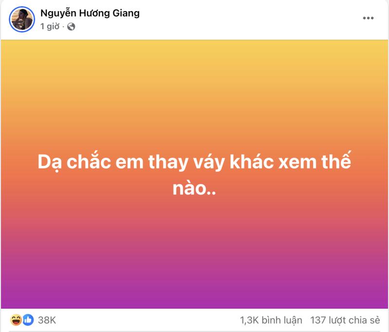Gọi Hương Giang là 