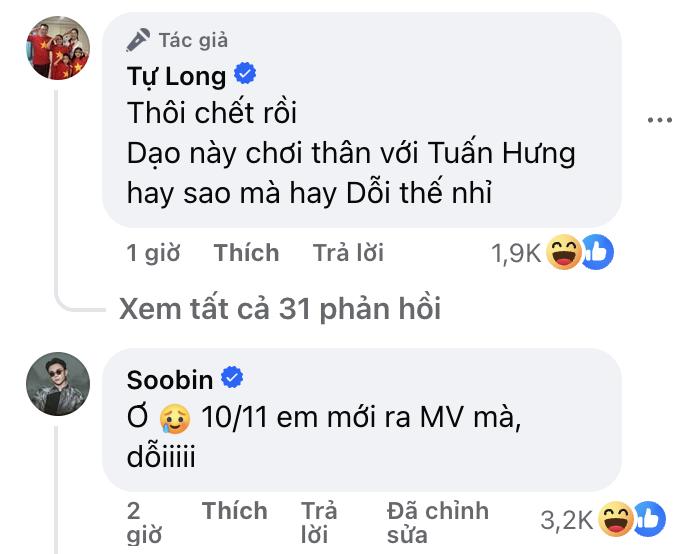 Tự Long “báo hại” SOOBIN- Ảnh 1.