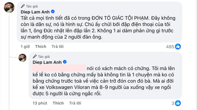 Diệp Lâm Anh lên tiếng khi bị nói dàn xếp, tung thêm clip hiện trường hỗn loạn vụ xô xát với chồng cũ- Ảnh 3.