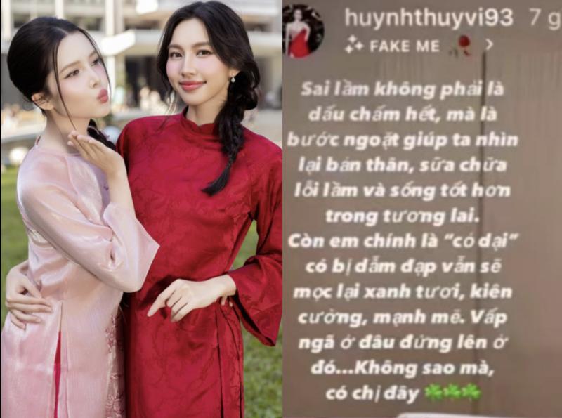 Hoa khôi Thuý Vi mang đến phiên toà xét xử Thuỳ Tiên 1 chiếc hộp, bên trên có dòng chữ cay đắng- Ảnh 6.