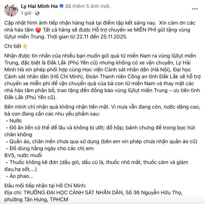 Trấn Thành - HIEUTHUHAI chuyển khoản nóng hàng trăm triệu, Hương Giang vừa về nước liền đến hỗ trợ vùng lũ- Ảnh 7.