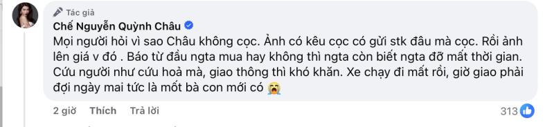 Một nàng Hậu Vbiz bức xúc: 