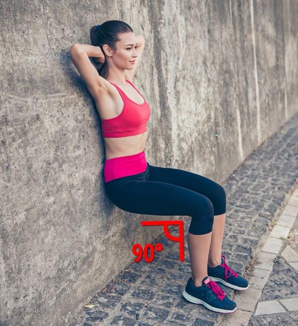 Tư thế Yoga khiến chân 