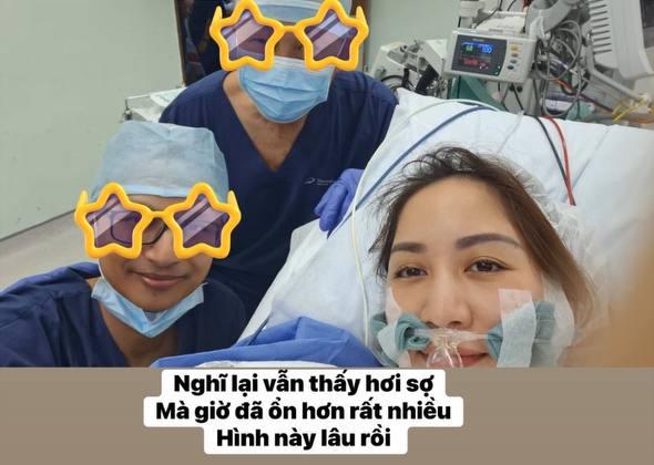 Lộ ảnh hiếm hoi của Khánh Thi trong bệnh viện, xuống sắc khó nhận ra, chính chủ xem lại còn thấy 