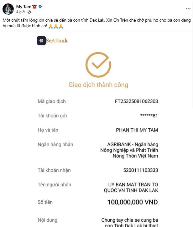 Tấm lòng của Mỹ Tâm- Ảnh 1.