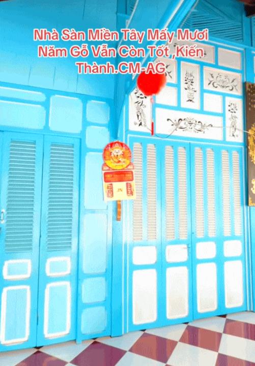 Nhà gỗ miền Tây: Vì sao phải xanh ngắt, hoa văn rực rỡ mới ra đúng chất 