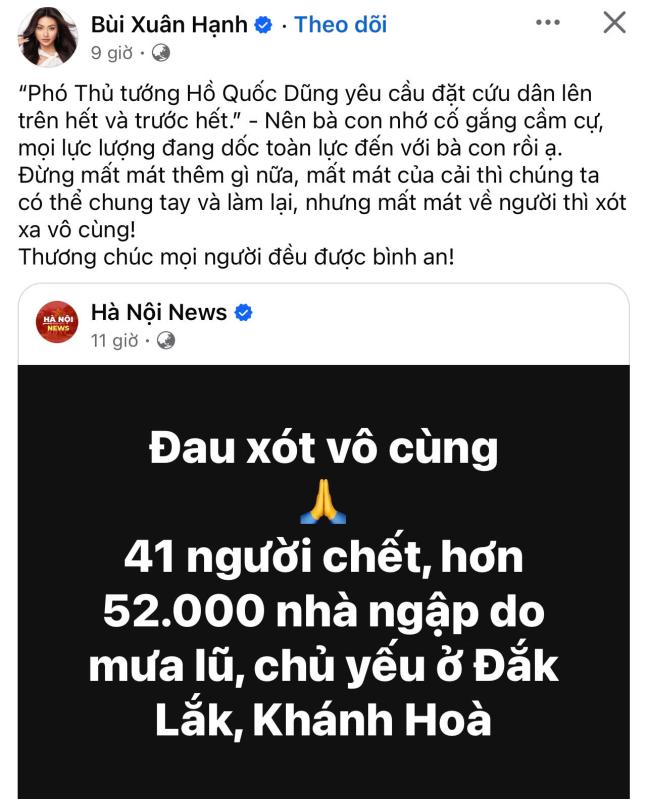 Trấn Thành - Hương Giang cùng dàn sao Việt đồng lòng hướng về người dân vùng lũ- Ảnh 12.