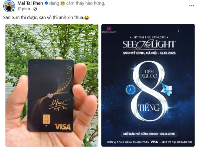 Mai Tài Phến lại thả thính Mỹ Tâm nữa rồi?- Ảnh 1.
