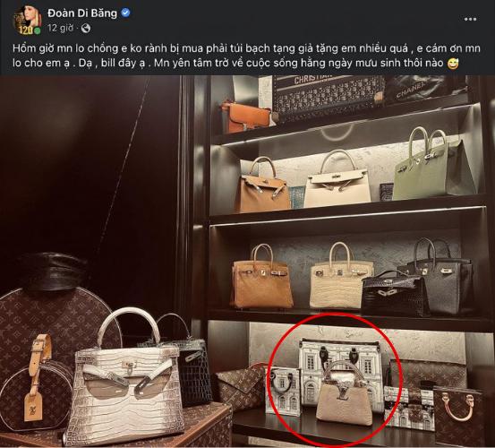 Hài như cách Đoàn Di Băng khoe đồ hiệu: Mua Louis Vuitton vì bắt chước biệt thự 400 tỷ nhà mình?- Ảnh 5.