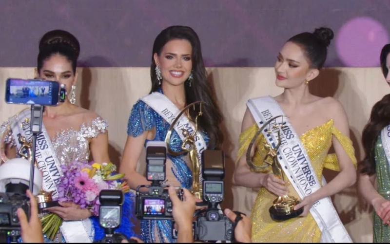 Hương Giang lại thất bại trong 1 hạng mục quan trọng tại Miss Universe, hàng trăm triệu đồng đổ tiền vote thua trắng tay!- Ảnh 1.
