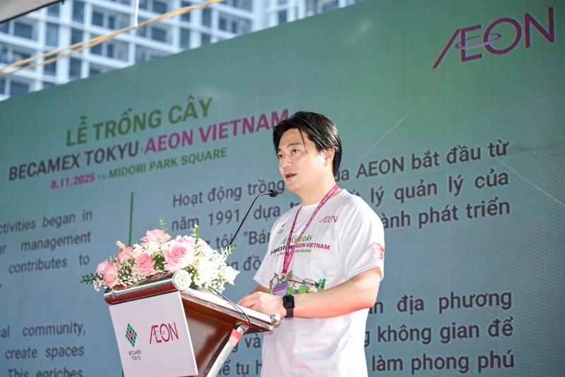 BECAMEX TOKYU và AEON Việt Nam tổ chức ngày hội trồng cây “cánh rừng quê hương” tại MIDORI PARK SQUARE- Ảnh 4.