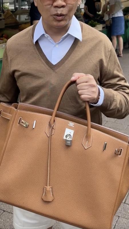 Thái Công nói gì về túi Hermès giả?- Ảnh 2.