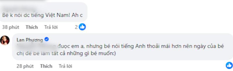 Lan Phương lên tiếng khi bị hỏi: 