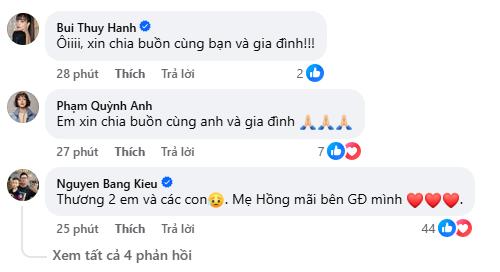 Mẹ ca sĩ Tuấn Hưng qua đời, Bằng Kiều cùng dàn sao Việt chia buồn- Ảnh 4.
