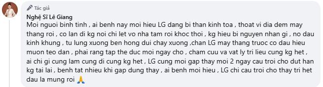 Lê Giang bị teo chân, phải lết vào nhà tắm để khóc- Ảnh 4.