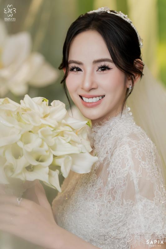Đám cưới Hương Liên tại Hà Nội: Chú rể thiếu gia cuối cùng đã lộ rõ mặt, cặp đôi thực hiện nghi thức lạ!- Ảnh 7.