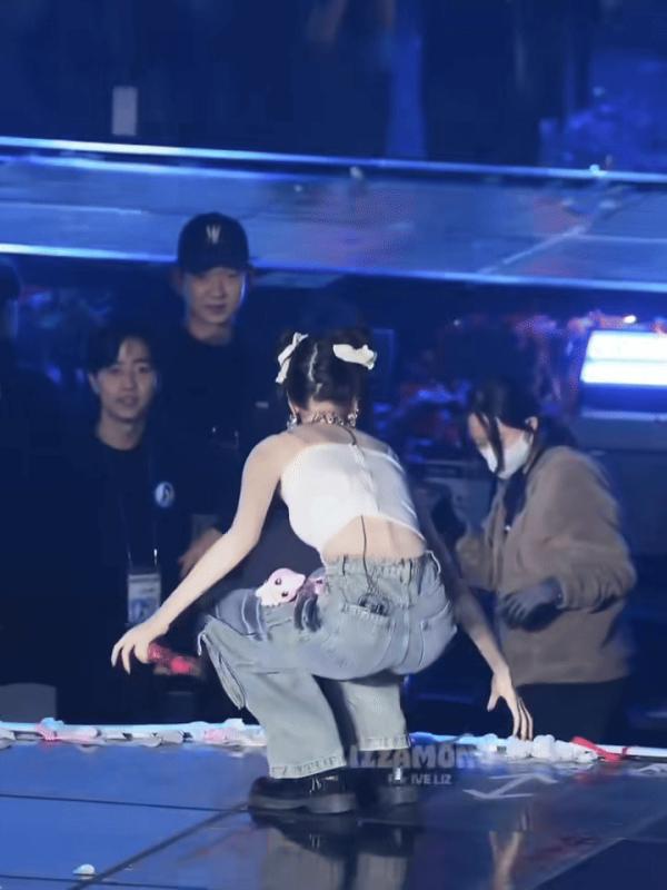 Nữ thần Kpop đẹp tới mức dàn staff bất động đứng nhìn như bị thôi miên, Jang Wonyoung cũng phải e dè- Ảnh 2.