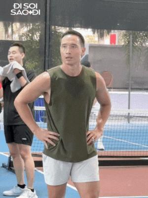 Tóm gọn Cẩm Ly tình tứ với Hà Kino, 1 mỹ nhân hở bạo khoe dáng hừng hực trên sân pickleball- Ảnh 4.