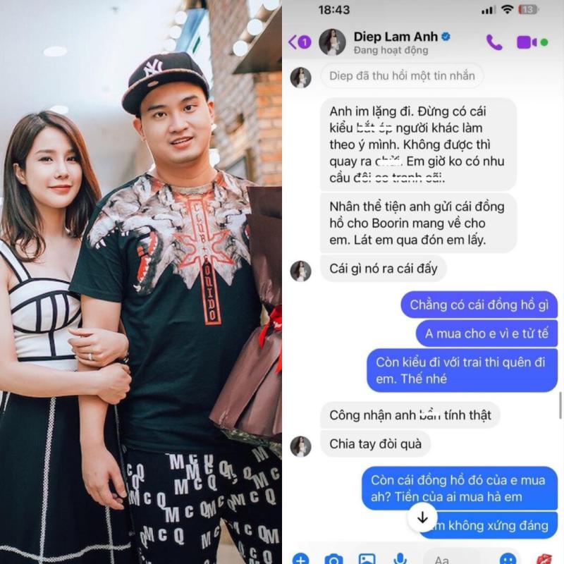 Trớ trêu: Đức Phạm và Vũ Thúy Quỳnh mang đồng hồ đôi tiền tỷ, giống quà đòi lại Diệp Lâm Anh- Ảnh 5.