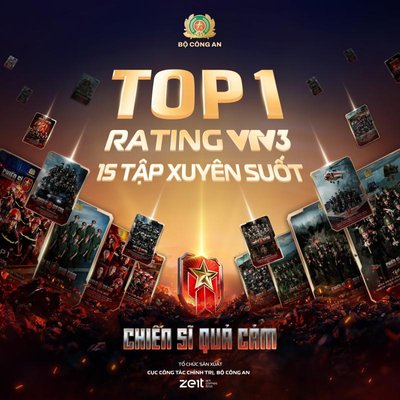 Chiến Sĩ Quả Cảm khép lại với thành tích không phải chương trình nào cũng làm được!- Ảnh 1.