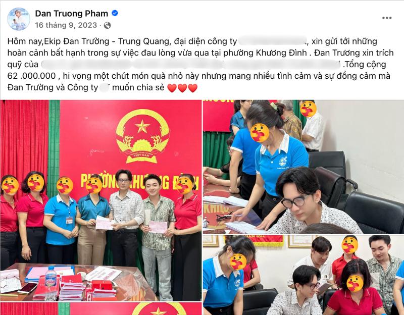 Cách làm từ thiện của Đan Trường- Ảnh 4.