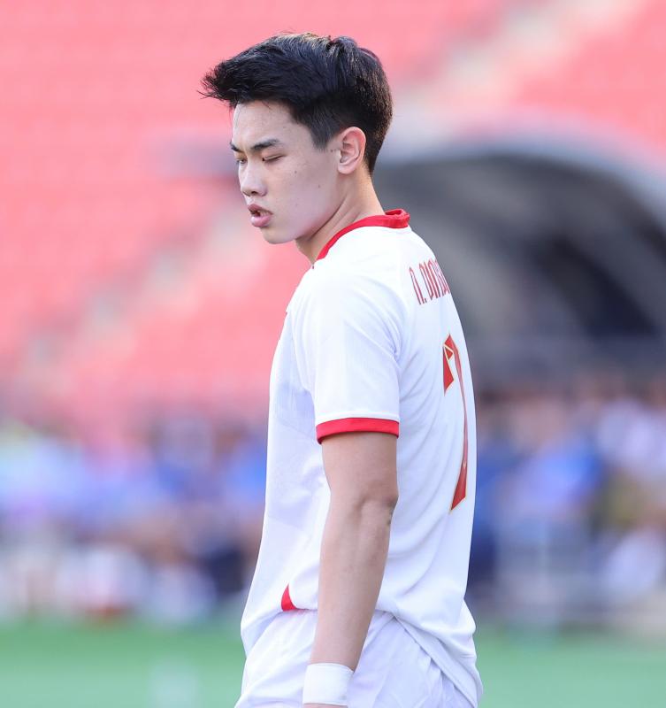 Đình Bắc lập cú đúp, U22 Việt Nam chật vật thắng Lào 2-1: Đường đến HCV SEA Games 33 đầy gian nan- Ảnh 4.